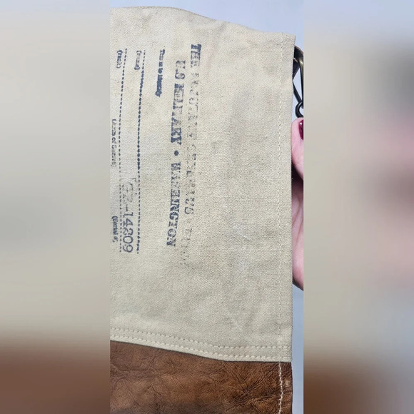 Clea Ray US Military Upcycled Canvas Shoulderbag Crossbody NWT - Picture 7 of 16